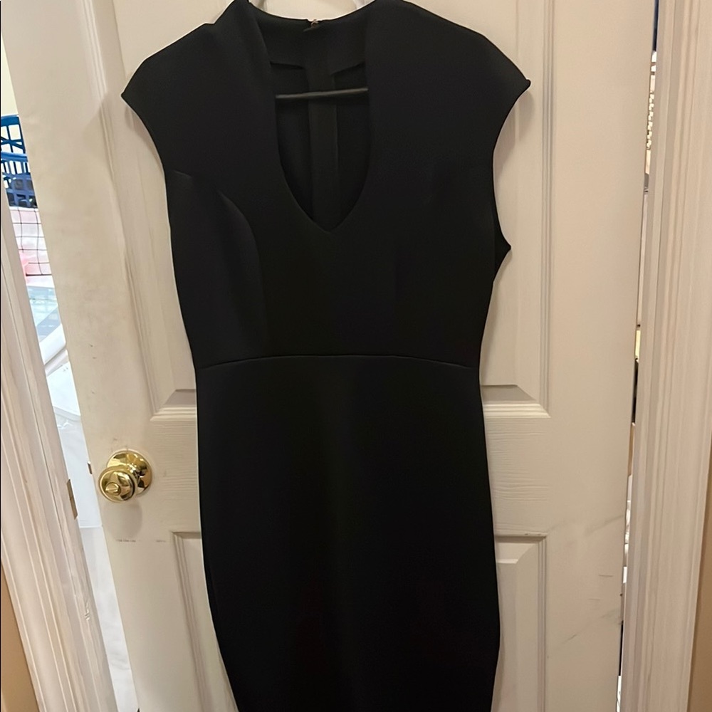 Elegant Black Sleeveless Dress